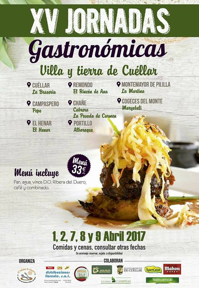 XV Jornadas Gastronómicas Villa y Tierra Cuéllar