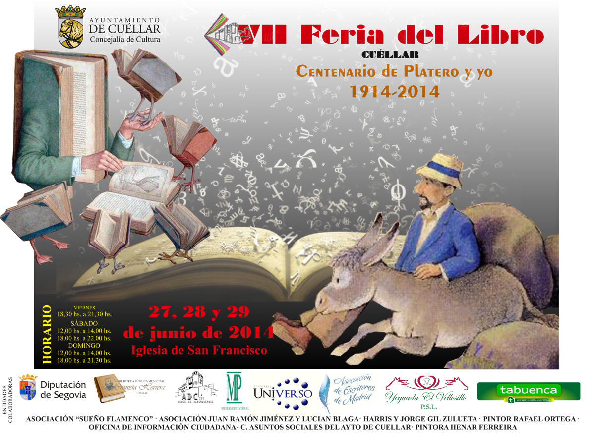 feria libro cuellar cartel